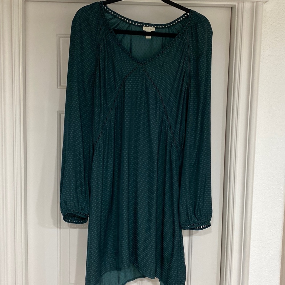 Like new, worn once, really cute on, with boots, ankle booties or flats